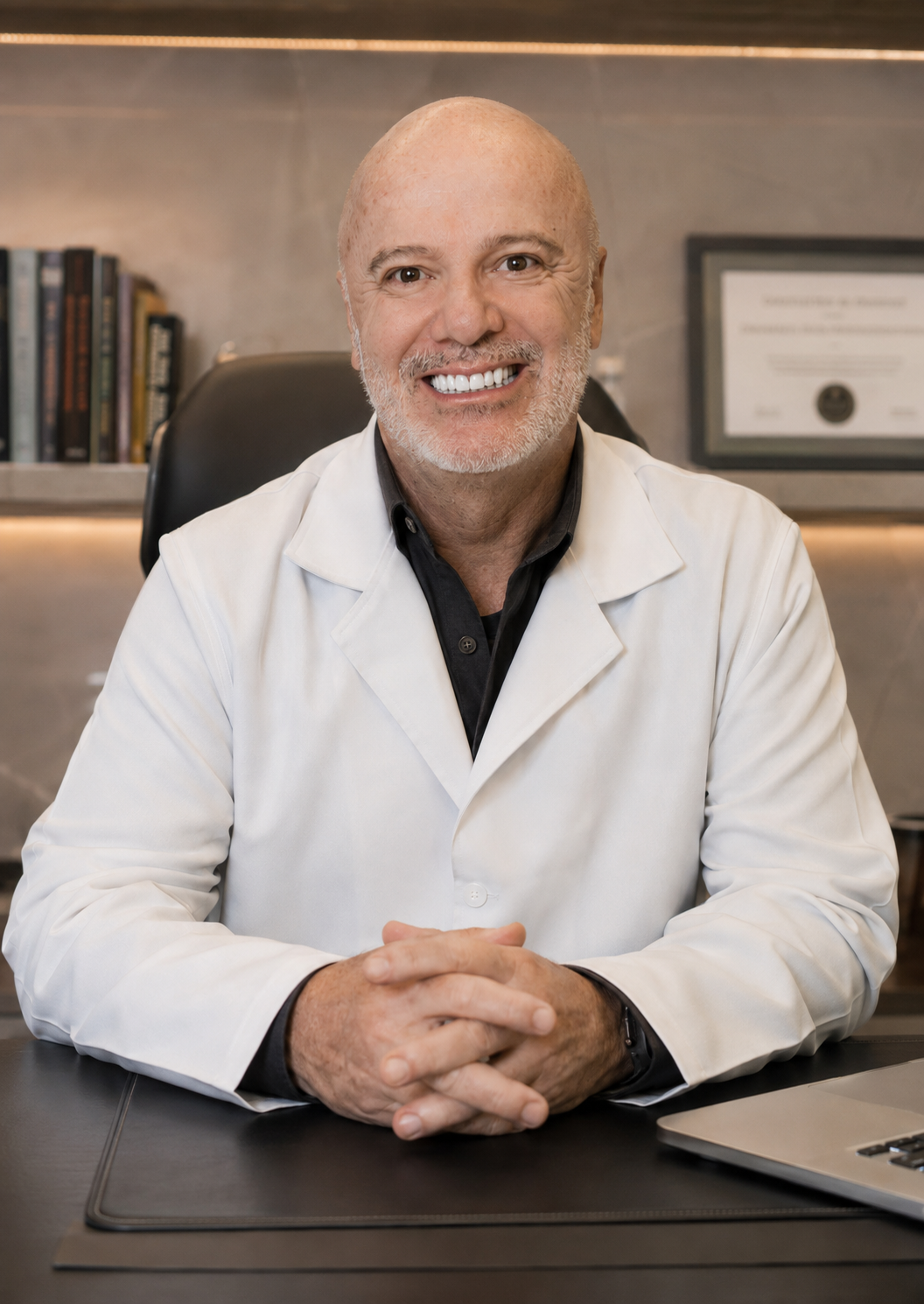 Retrato profissional de Dr. Oscar Victer